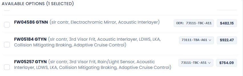 Comprehensive NAGS Database secondary detail screenshot